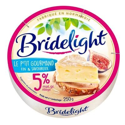 Bridelight Fromage léger 5%mg, 250g
