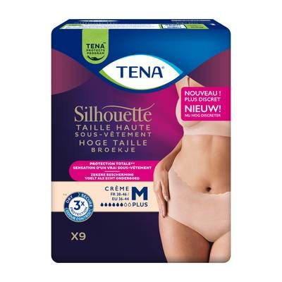 Tena Lady Culottes fuites urinaires taille haute, 9 culottes