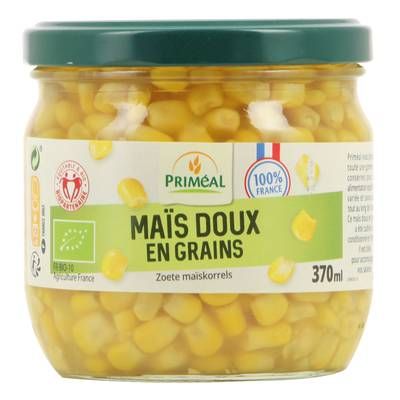 Priméal Maïs doux bio origine France, 370ML