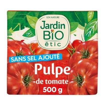 Jardin Bio Etic Pulpe de tomate Bio sans sel ajouté, 500g