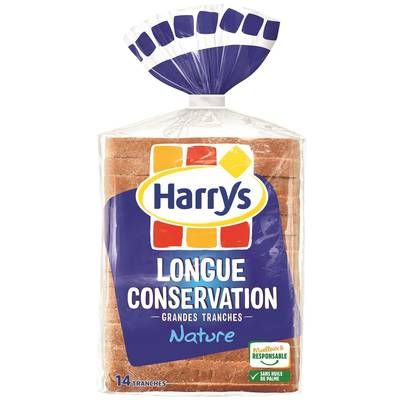 Harrys Pain de mie , Longue Consevation, 14 tranches - 550g