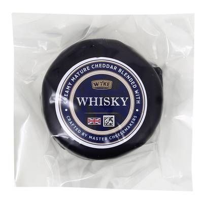 Le Chariot à fromages, Artisan Fromager Cheddar au Whisky, 100g
