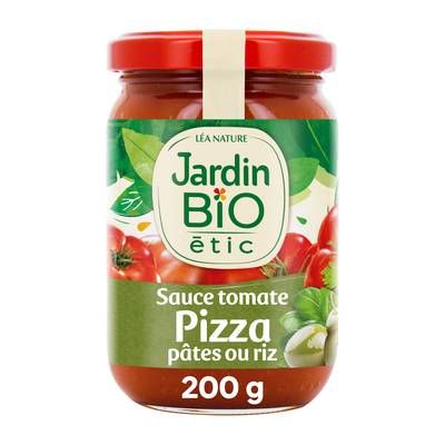 Jardin Bio Etic Sauce tomate aux olives vertes, bio, 200g