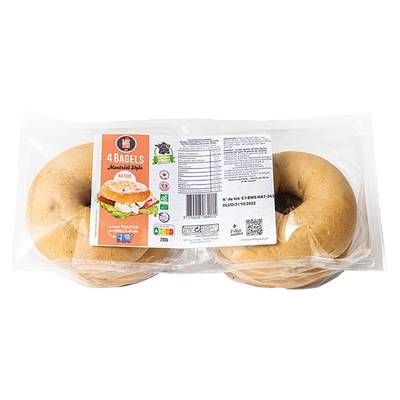 MK Factory Bagel bio 'Montréal Style' nature x4, 280g