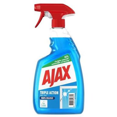 Ajax Spray nettoyant vitre Triple action, 750ml