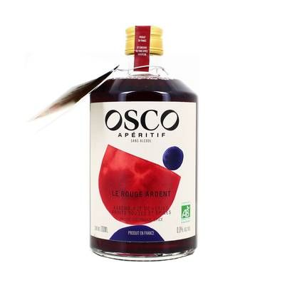 Osco Rouge Ardent Apéritif sans alcool Bio, 70cl