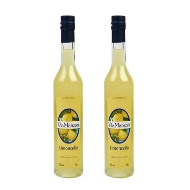 Via Manzoni Limoncello 25°, Lot de 2x50cl