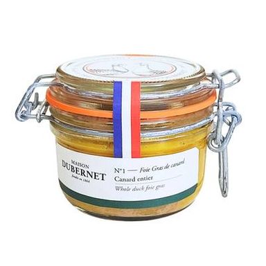 Maison Dubernet Foie Gras de Canard Entier du Sud-Ouest, 125g