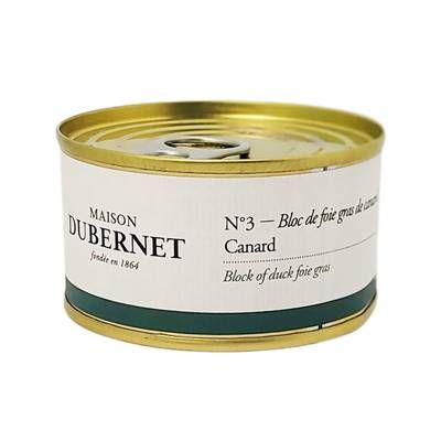 Maison Dubernet Bloc de Foie Gras de Canard du Sud Ouest, 130g