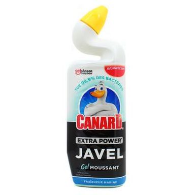 Canard Gel wc javel moussant marine extra power, 750ml