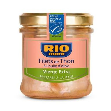 Rio Mare Filets de Thon MSC à l'huile d'olive vierge extra, 130g