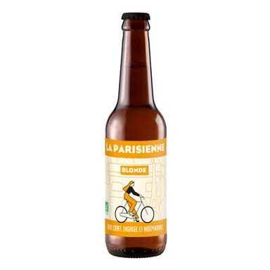 La Parisienne Bière Blonde Pale Ale 5.5° Bio, 33cl