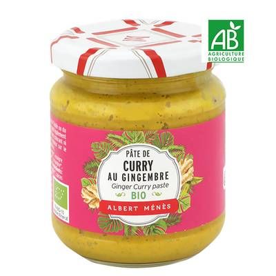 Albert Ménès Pâte de curry Bio, 210g