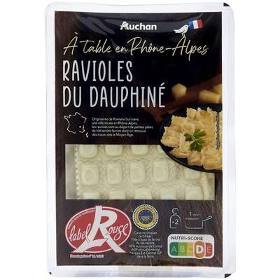 Auchan Terroir Ravioles du Dauphiné IGP Label Rouge, 240g