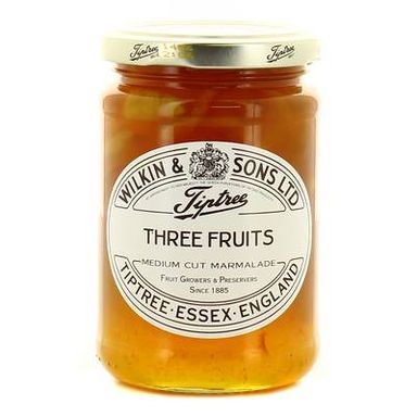 Tiptree Marmelade aux 3 agrumes avec écorce moyenne, 340g