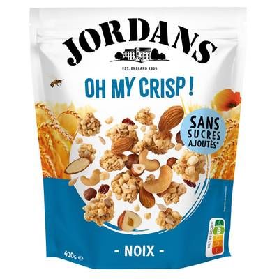 Jordans Céréales Ho My Crisp Noix, 400g