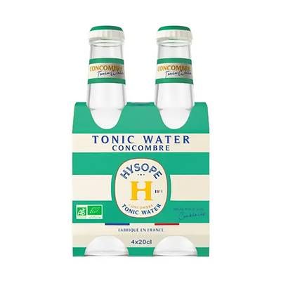 Hysope Tonic Concombre Bio 0.00%vol, 4x20cl