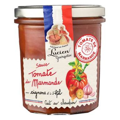Lucien Georgelin Sauce Tomates de Marmande aux Oignons et à l'Ail, 300g