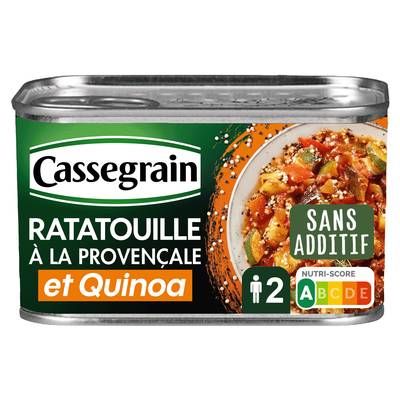 Cassegrain Légumes et quinoa cuisinés à la provençale, 375g