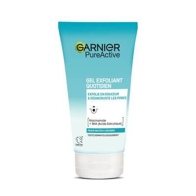 Garnier Gel désincrustant déloge les impuretés des pores, 150ml