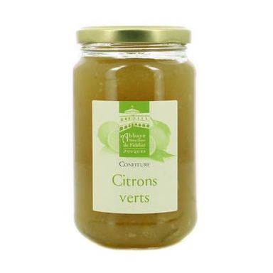 Abbaye Notre Dame de Fidélité de Jouques Confiture de citrons verts, 430g