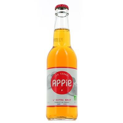 Appie Cidre L'Extra Brut BIO 6,5°, 33cl