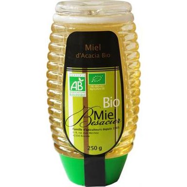 Miel Besacier Miel d'Acacia Squeezer Bio, 250g
