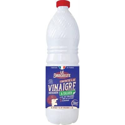 Le Droguiste Vinaigre ménager 20°, 1L