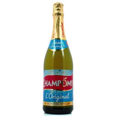 Champomy  Jus de pomme gazéifié sans alcool, 75cl