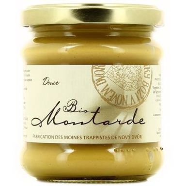 Abbaye De Novy Dvur Moutarde douce bio, 210g