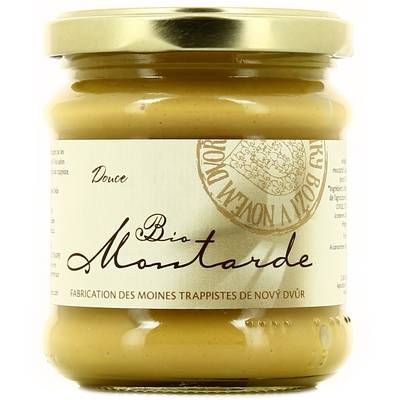 Abbaye De Novy Dvur Moutarde douce bio, 210g