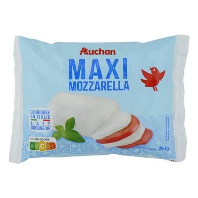 Auchan Maxi Mozzarella, 250g