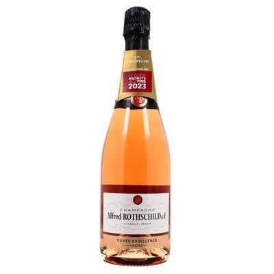 Alfred Rothschild Champagne brut rosé, 75cl
