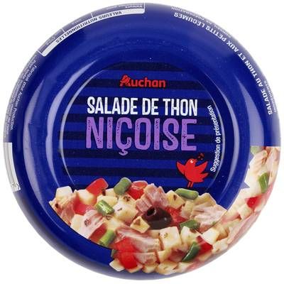 Auchan Salade niçoise au thon, 250g