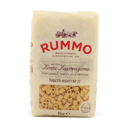 Rummo Pâtes Tubetti Rigati N°72 Premium, 1kg