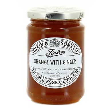 Tiptree Marmelade d'orange au gingembre avec écorce moyenne, 340g