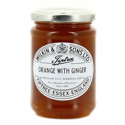 Tiptree Marmelade d'orange au gingembre avec écorce moyenne, 340g