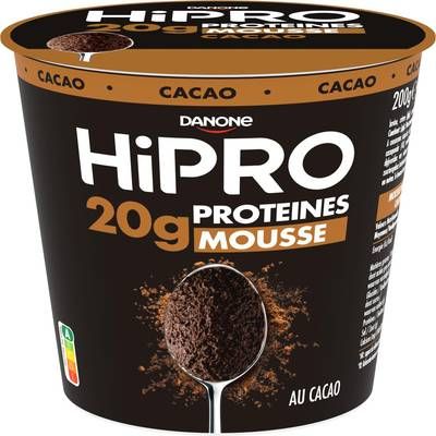 HiPRO Mousse au chocolat protéinée, 200g