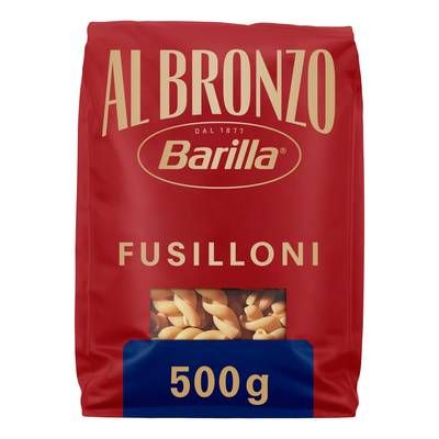Barilla Al Bronzo Pâtes Fusilloni Premium, 500g