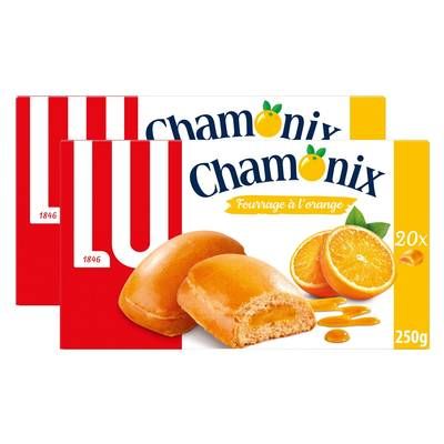 Lu Chamonix Orange, Lot de 2x250g