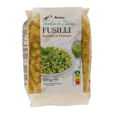 Auchan Tavola In Italia Pâtes Fusilli, 500g