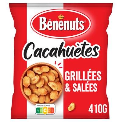 Benenuts Cacahuètes délicatement salées, 410g