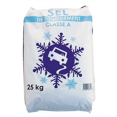 Sel de déneigement, 25kg