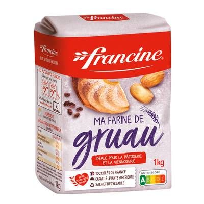 Francine Farine de Gruau Type 45, 1kg
