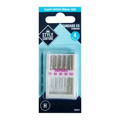 Style couture Aiguilles machine à coudre, 5 aiguilles