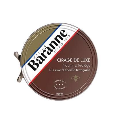 Baranne Cirage de luxe marron boîte, 75ml