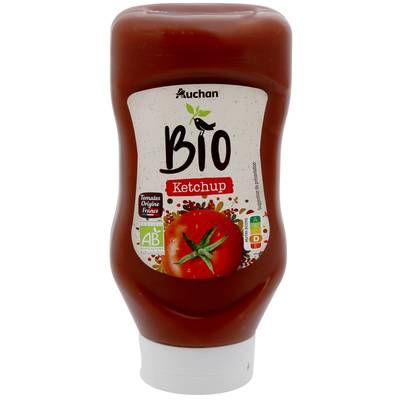 Auchan BIO Ketchup Bio flacon souple, 560g