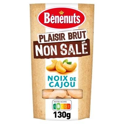 Benenuts Noix de cajou sans sel ajouté, 130g
