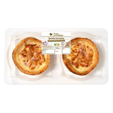 Auchan Le Traiteur Quiche Lorraine, 2x150g