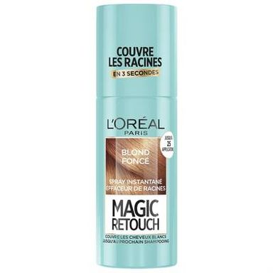 Magic Retouch Coloration Retouche Racines Blond Foncé, N°4 Blond Foncé - 75 ml
